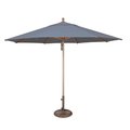 Simply Shade SimplyShade  Ibiza 11 ft. Sunbrella Wood &  Aluminum Umbrella  Cast Ocean SSUWA811SS-A40433